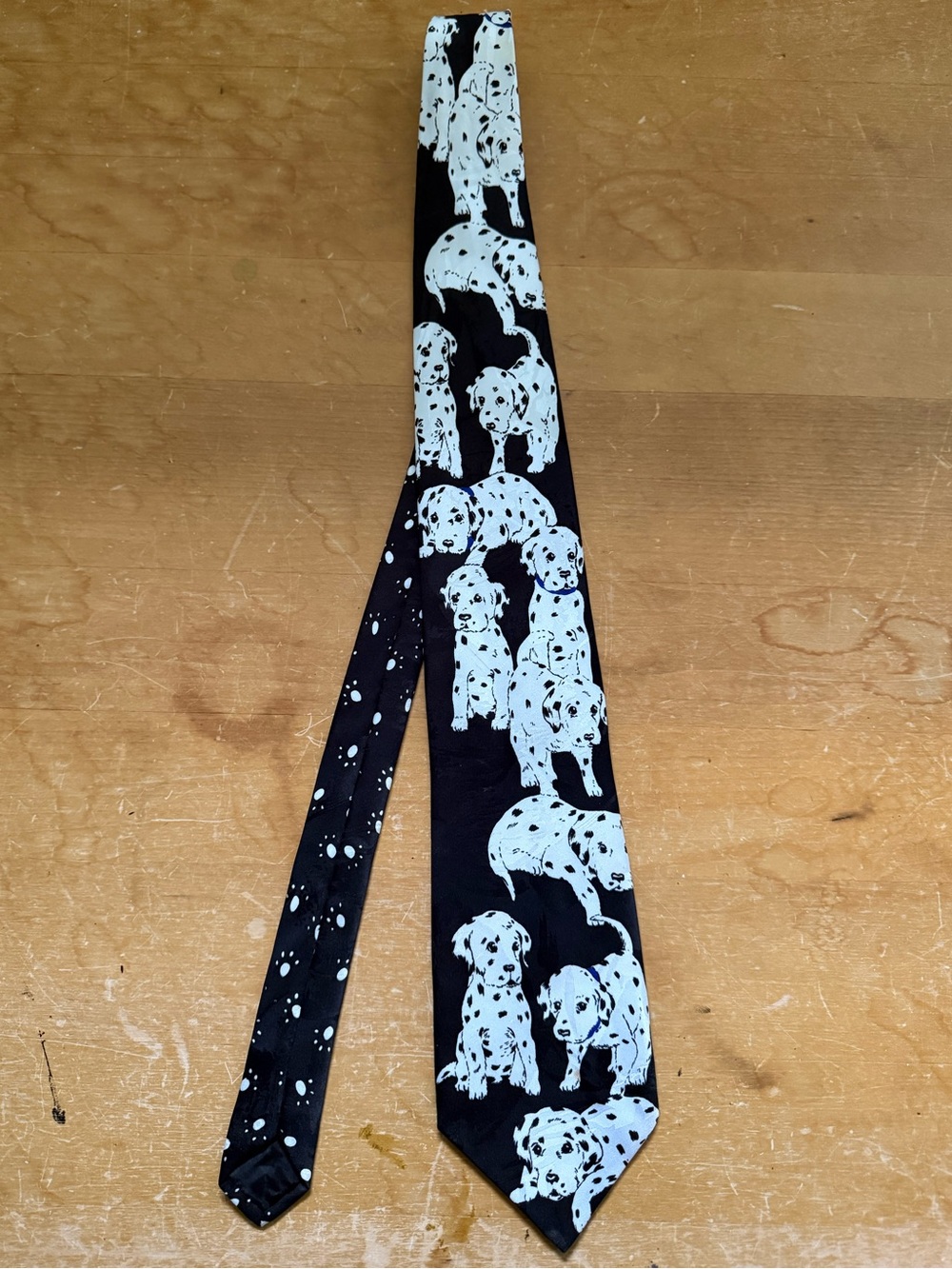 Vintage Bolero Dalmatian Puppy Novelty Necktie